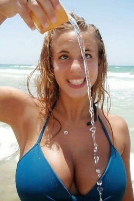 breasts cleavage girl