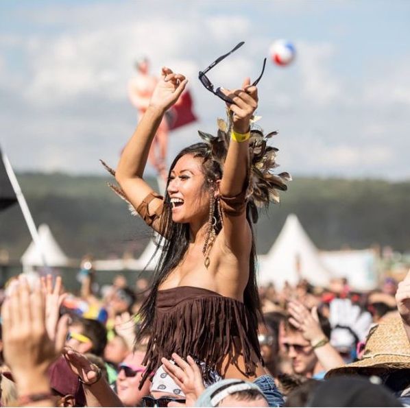 Tomorrowland 2014 girls, Boom, Flanders, Belgium