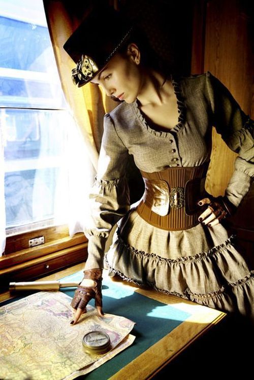 steampunk girl