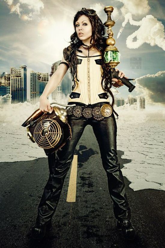 steampunk girl