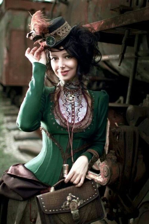 steampunk girl