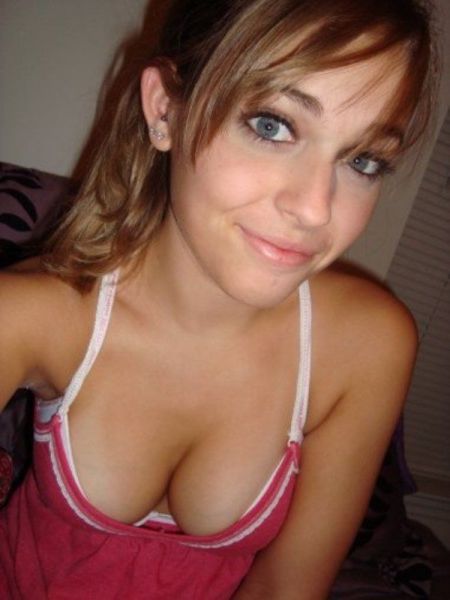 breasts cleavage girl