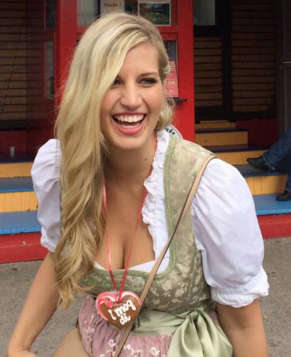 Oktoberfest 2015 girls, Munich, Germany