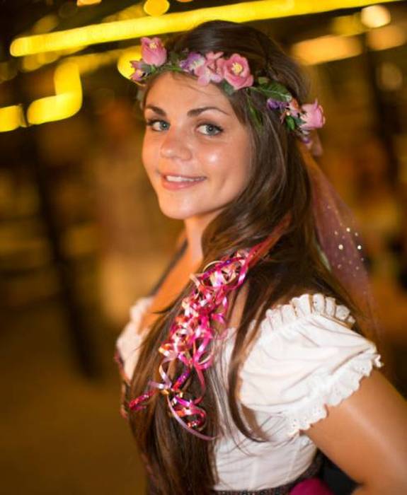 Oktoberfest 2015 girls, Munich, Germany