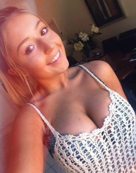 breasts cleavage girl