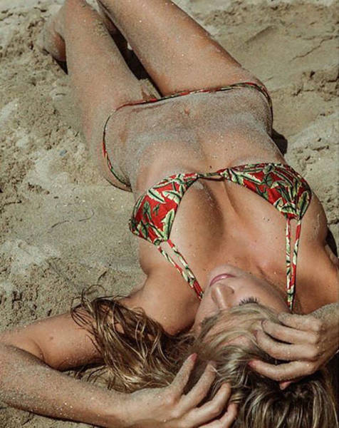 young summer and bikini beach girls