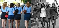 People & Humanity: girls now and then