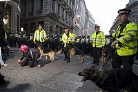 People & Humanity: Riots at G20 summit, London, United Kingdom