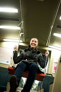 People & Humanity: Swing in the underground, San Francisco, United States