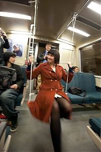 People & Humanity: Swing in the underground, San Francisco, United States