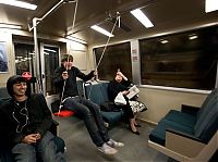 People & Humanity: Swing in the underground, San Francisco, United States