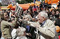 People & Humanity: Egg demonstration, Prague