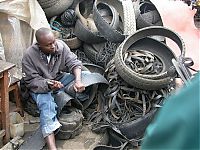 People & Humanity: Tire shoe collection summer '09