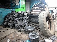 People & Humanity: Tire shoe collection summer '09