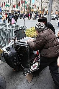 People & Humanity: American homeless with WiFi