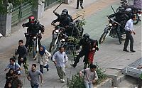 People & Humanity: The riots in Tehran, Iran