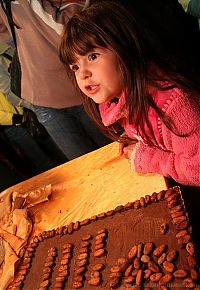 People & Humanity: Chocolate festival, Kiev, Ukraine