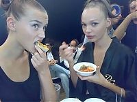People & Humanity: catwalk fashion backstage model girls