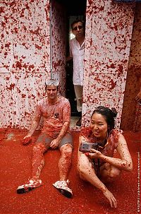 People & Humanity: La Tomatina 2009, Buñol, Valencia, Spain