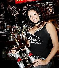 People & Humanity: bartender girls