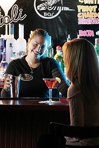 People & Humanity: bartender girls