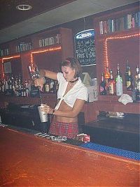 People & Humanity: bartender girls