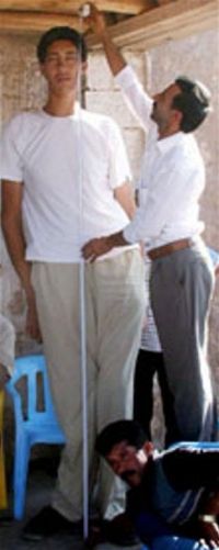 TopRq.com search results: Sultan Kosen, Tallest man in the world, 2 meters 47 centimeters, Turkey