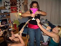 People & Humanity: drinking girls