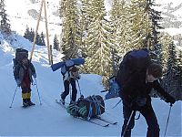 People & Humanity: jacuzzi built in the mountains