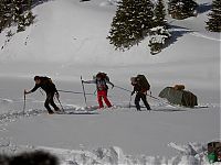 People & Humanity: jacuzzi built in the mountains