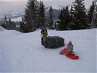 People & Humanity: jacuzzi built in the mountains