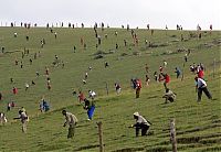 People & Humanity: Traditional war event, Kenya, Africa