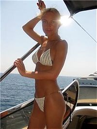 People & Humanity: young summer and bikini beach girls