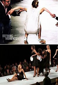 TopRq.com search results: models falling on the catwalk