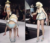 TopRq.com search results: models falling on the catwalk