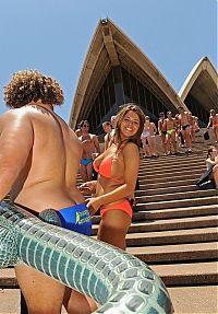 People & Humanity: Swimsuits parade, Sydney, Australia