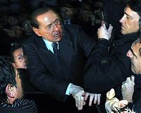 TopRq.com search results: Silvio Berlusconi, Massimo Tartaglia hit and intentionally injure Prime Minister of Italy, Sunday, Milan, Italy