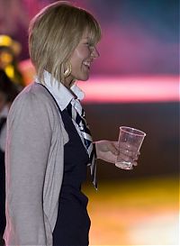 People & Humanity: girl in school uniform outfit