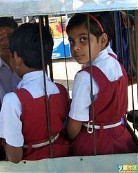 People & Humanity: School transport for children, India