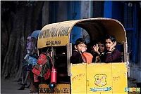 People & Humanity: School transport for children, India