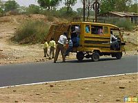 People & Humanity: School transport for children, India