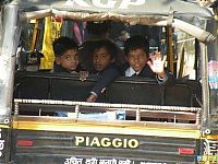 People & Humanity: School transport for children, India