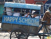 People & Humanity: School transport for children, India