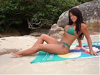 People & Humanity: brazilian girl on the beach