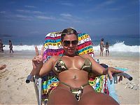 People & Humanity: brazilian girl on the beach