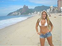 People & Humanity: brazilian girl on the beach