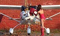 People & Humanity: aircraft girl