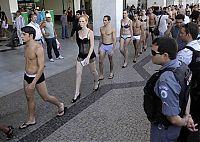 People & Humanity: Day of the underwear, New York City, United States