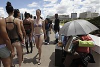 People & Humanity: Day of the underwear, New York City, United States