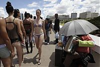 People & Humanity: Day of the underwear, New York City, United States